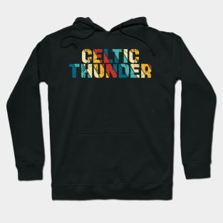 Retro Color - Celtic Thunder Hoodie